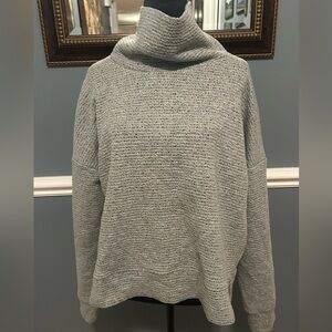 Cozy Gray Turtleneck Sweater